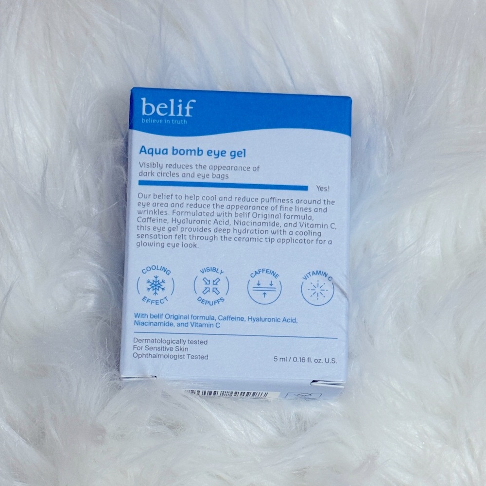 Belif aqua bomb eye gel